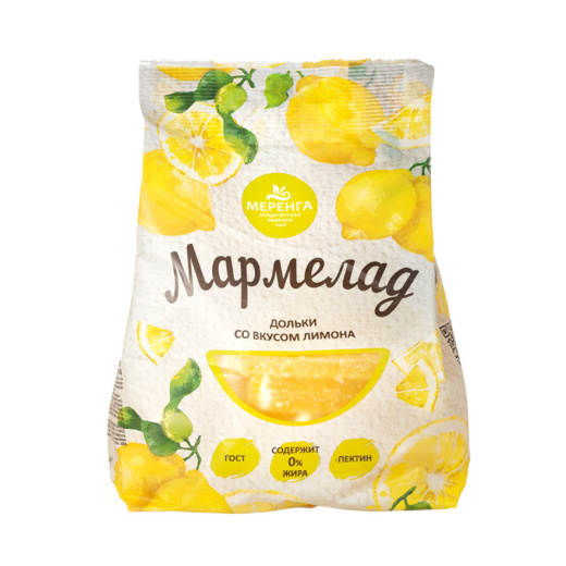 Мармелад желейный “фруктовые дольки” со вкусом лимона