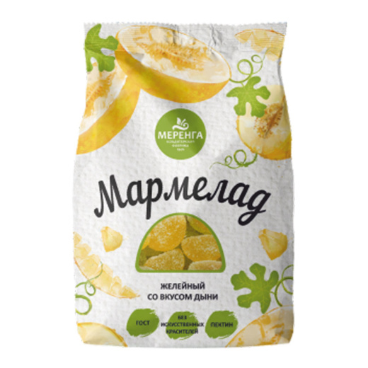 Мармелад желейный со вкусом дыни