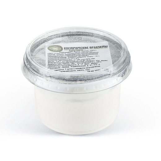 Сметана "Костромские продукты" 15%, 180 г